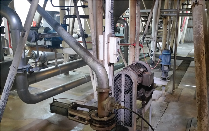 Transfer of solids and liquid before and after separation by RH4 Yardmaster® Pumps