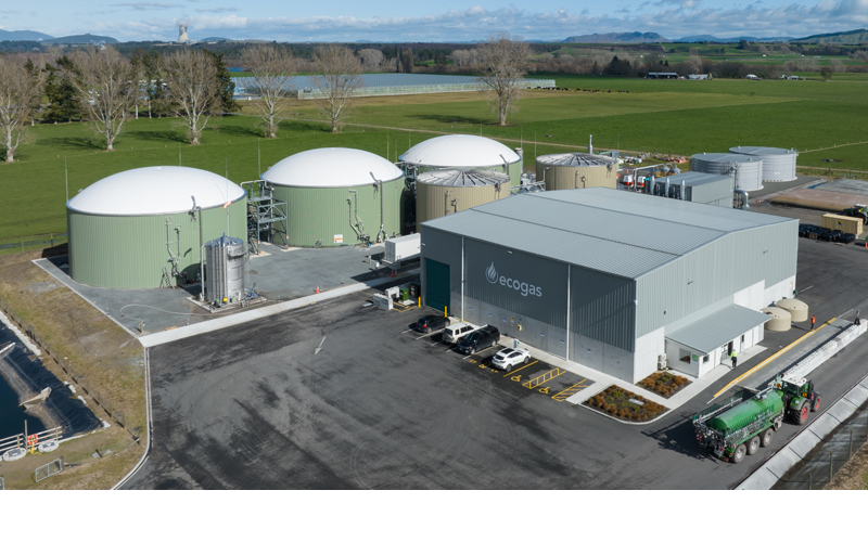 The Ecogas plant, based in Reporoa, converts 75,000 tonnes of organic waste from business and kerbside food scrap collections throughout the North Island into sustainable, renewable energy products. As part of pre-processing, the facility utilises a Yardmaster Rotary Drum (RDS25) separator.